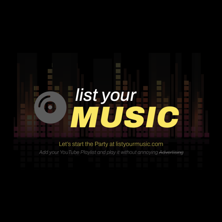 List Your Music Social Ad